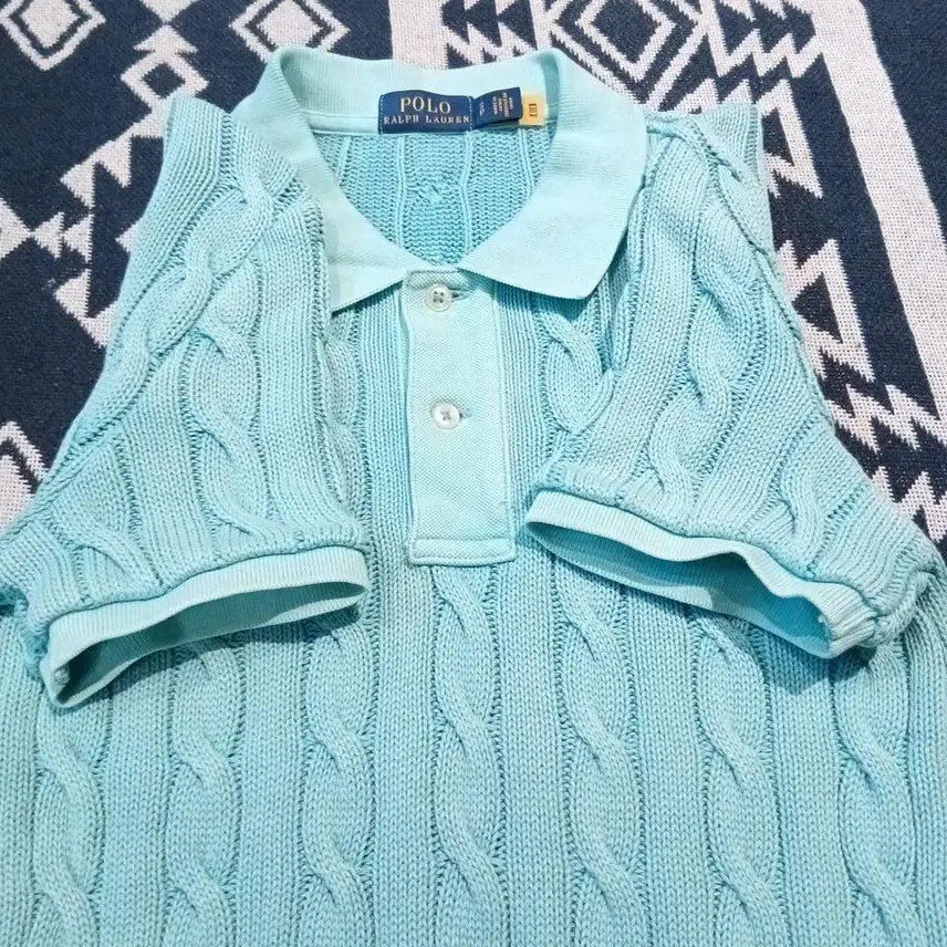 [BUNJANG] Polo Ralph Lauren Pink Pony Cable Knit Half-Button Polo Shirt / 나이키 에어조던 화이트 와이낫 제로0.1 A01042-100 농구화 하이