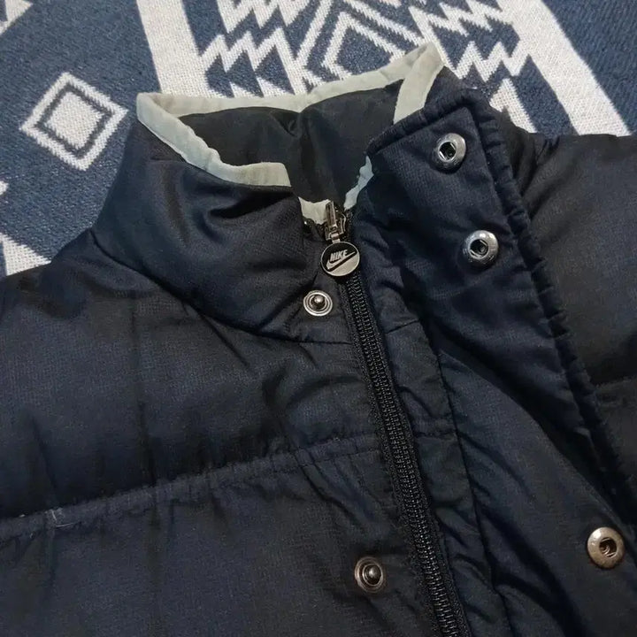 [BUNJANG] Nike 00s Reversible Futura Logo Jacket / 나이키 00s 블랙 그레이 베이지 리버시블 배색 라이닝 퓨추라로고 올드스