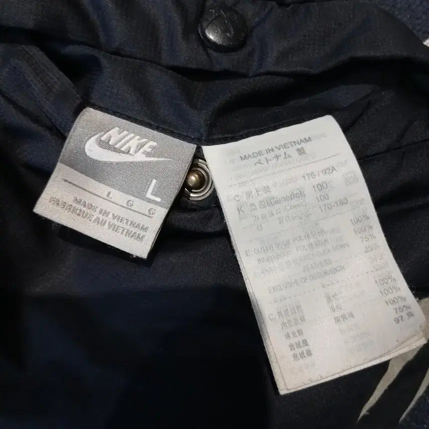 [BUNJANG] Nike 00s Reversible Futura Logo Jacket / 나이키 00s 블랙 그레이 베이지 리버시블 배색 라이닝 퓨추라로고 올드스