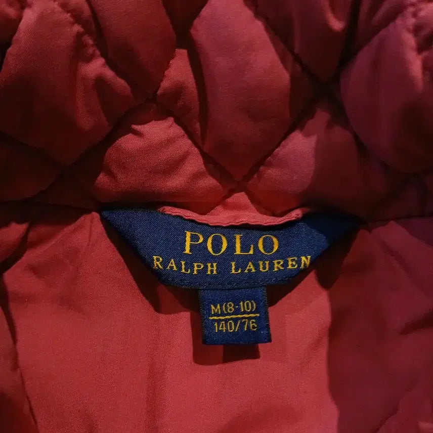 [BUNJANG] Polo Ralph Lauren Pink Diamond Quilted Jacket / 폴로랄프로렌 핑크 심플포니 다이아몬드퀼팅 숄카라 퀼팅자켓 캐주얼자켓 M(
