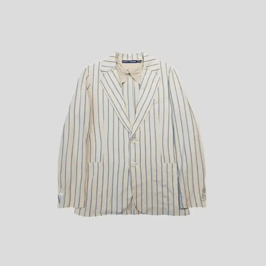 [BUNJANG] Polo Ralph Lauren Ivory Navy Striped Linen Viscose Blend Top / 나이키 00s 레드 화이트 배색 스우시 넘버 20 크레바스 프린팅 사이드