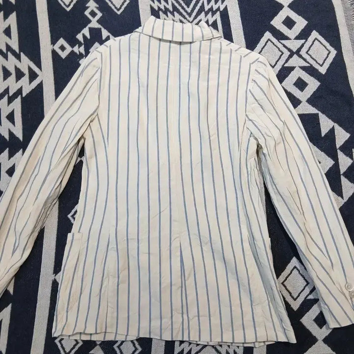 [BUNJANG] Polo Ralph Lauren Ivory Navy Striped Linen Viscose Blend Top / 나이키 00s 레드 화이트 배색 스우시 넘버 20 크레바스 프린팅 사이드
