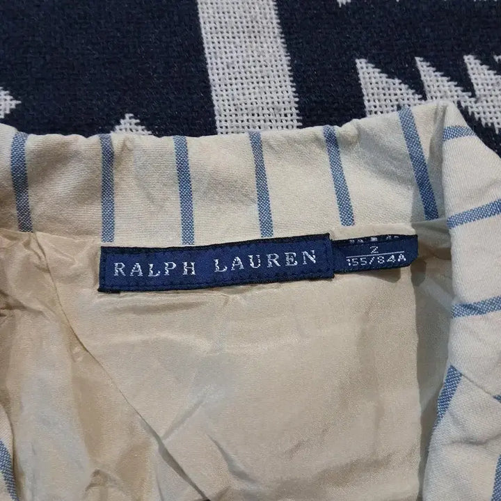 [BUNJANG] Polo Ralph Lauren Ivory Navy Striped Linen Viscose Blend Top / 나이키 00s 레드 화이트 배색 스우시 넘버 20 크레바스 프린팅 사이드