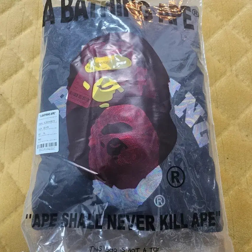[SOLD OUT] 베이프 블랙 후드티 XL