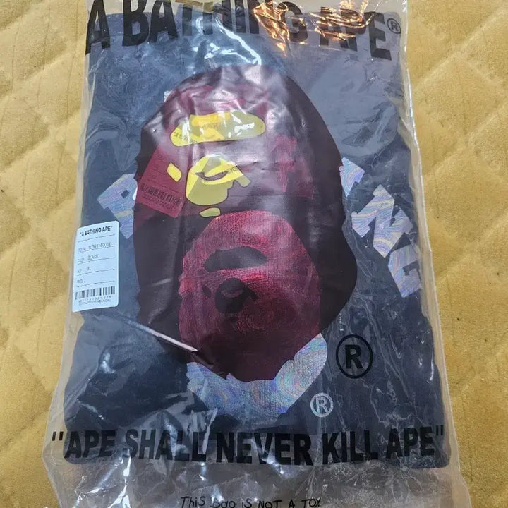 [SOLD OUT] 베이프 블랙 후드티 XL
