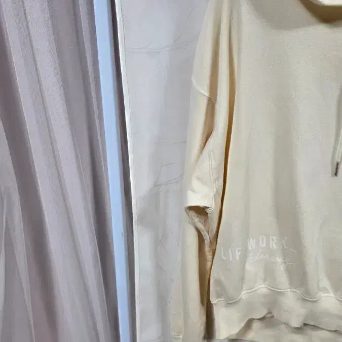 [BUNJANG] Life Work Loose Fit Hooded T-shirt / 라이프워크루즈핏후드티셔츠(free)