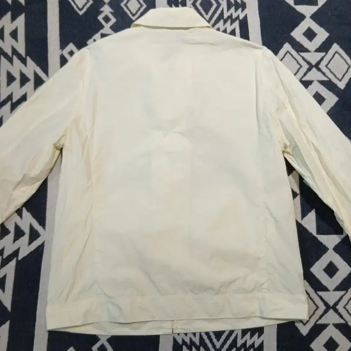 [BUNJANG] Lacoste Light Yellow Croc Patch Logo Swing Top Blouson Jacket / 라코스테 라이트옐로우 연노랑 크록패치 로고 스윙톱 블루종 자켓 S