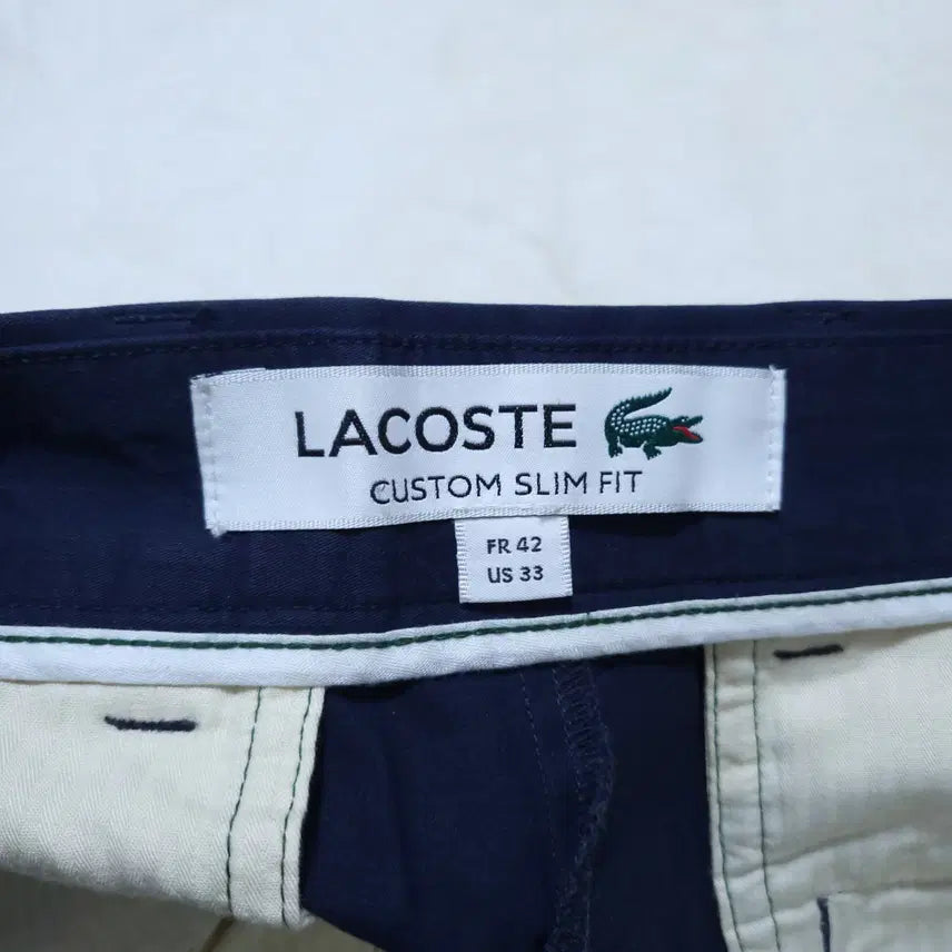 [SOLD OUT] 라코스테 남성 면바지 33인치 0227