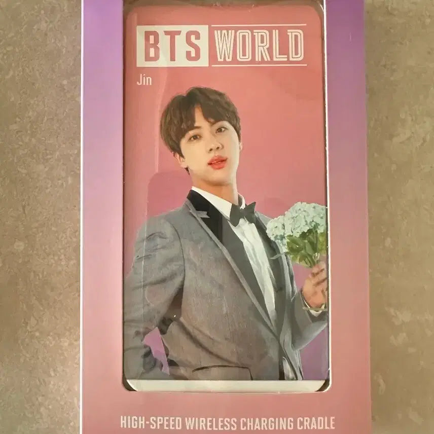 [BUNJANG] BTS Jungkook/Jin Wireless Charging Stand / BTS 월드 무선 충전 거치대 정국/진