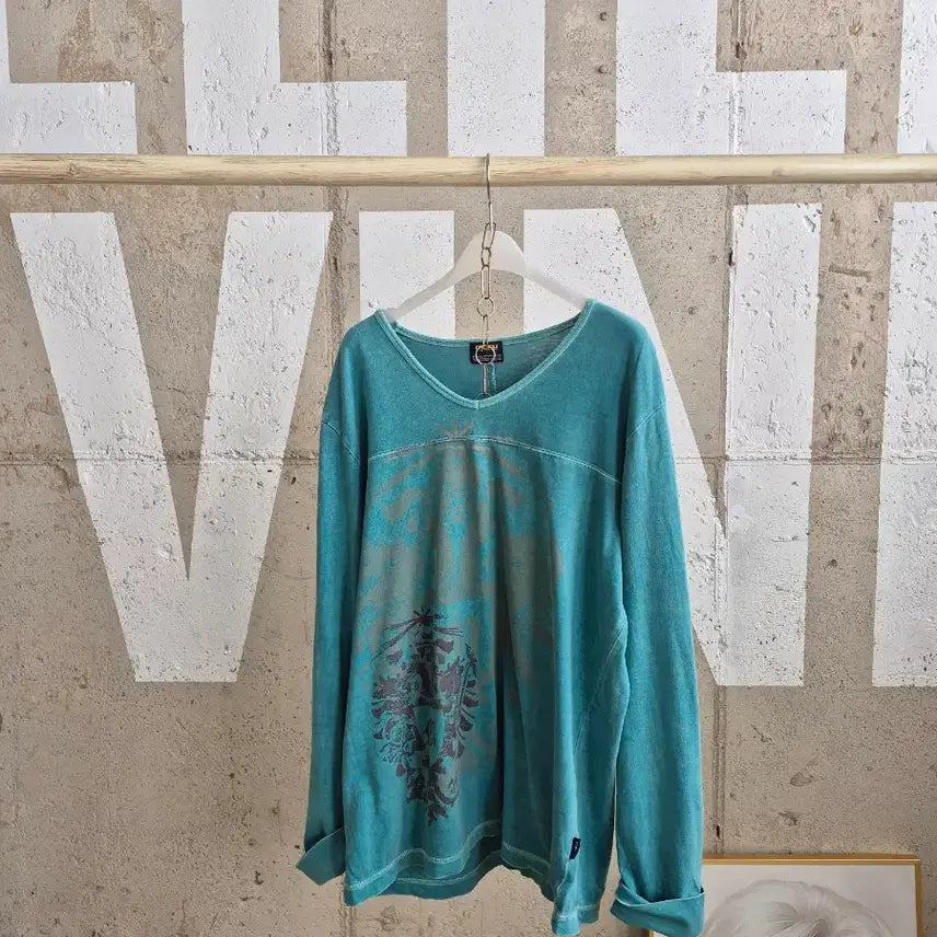 [BUNJANG] Vintage Washed Long Sleeve T-shirt / 빈티지 스타일 워싱 긴팔 티셔츠(TS2