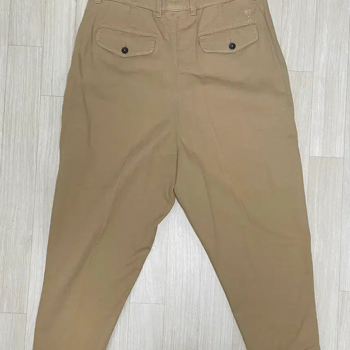 [BUNJANG] Ami Beige Pants / 아미 ami 배기팬츠 베이지