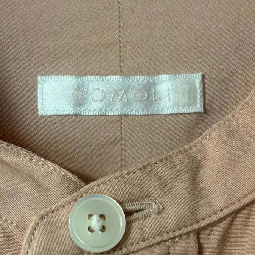 [BUNJANG] Komori Band Collar Shirt / 코모리 밴드칼라 셔츠