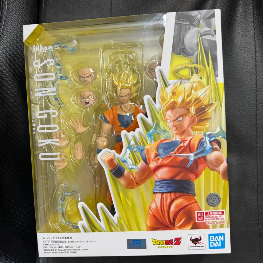[BUNJANG] SH Figuarts Super Saiyan 2 Son Goku Dragonball Figure / SH 피규아트 초사이어인2 손오공 드래곤볼 신품 판매
