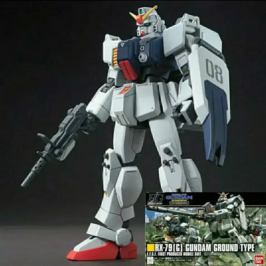 [BUNJANG] Bandai Ground Type Gundam HG Model Kit / 건담 반다이 육전형 프라모델 Hg 건프라 프라모델 건베 건담베이스 로봇