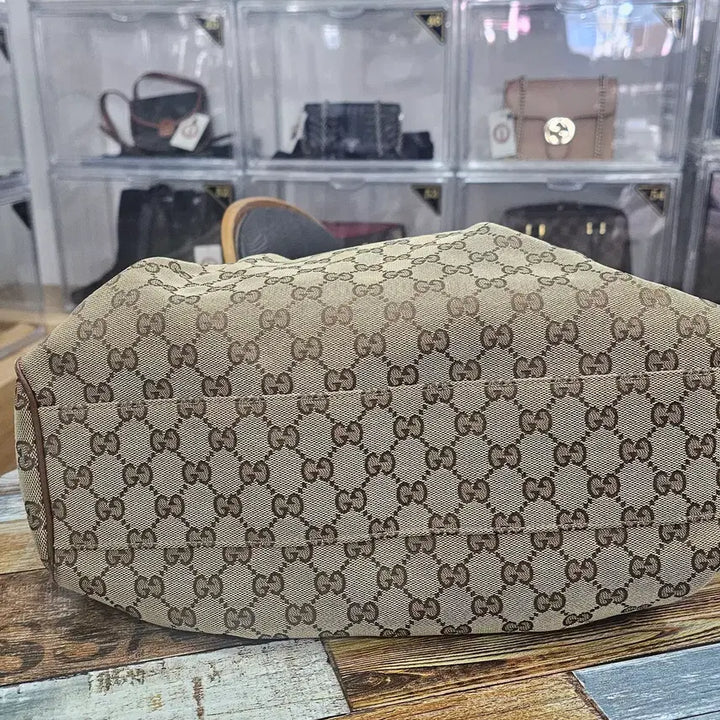 [BUNJANG] Gucci Sukey Jacquard Handbag / 구찌 자가드 수키백