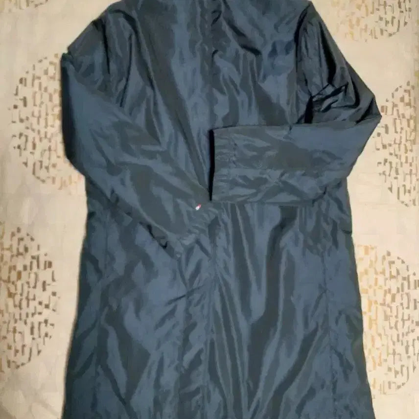 [BUNJANG] Tommy Hilfiger Quilted Navy Coat L / 타미힐피거 퀼팅 간절기 네이비 코트 L