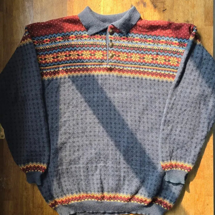 [BUNJANG] Vintage Ireland Knit Sweater / 빈티지 아일랜드 니트 Made In IRELAND