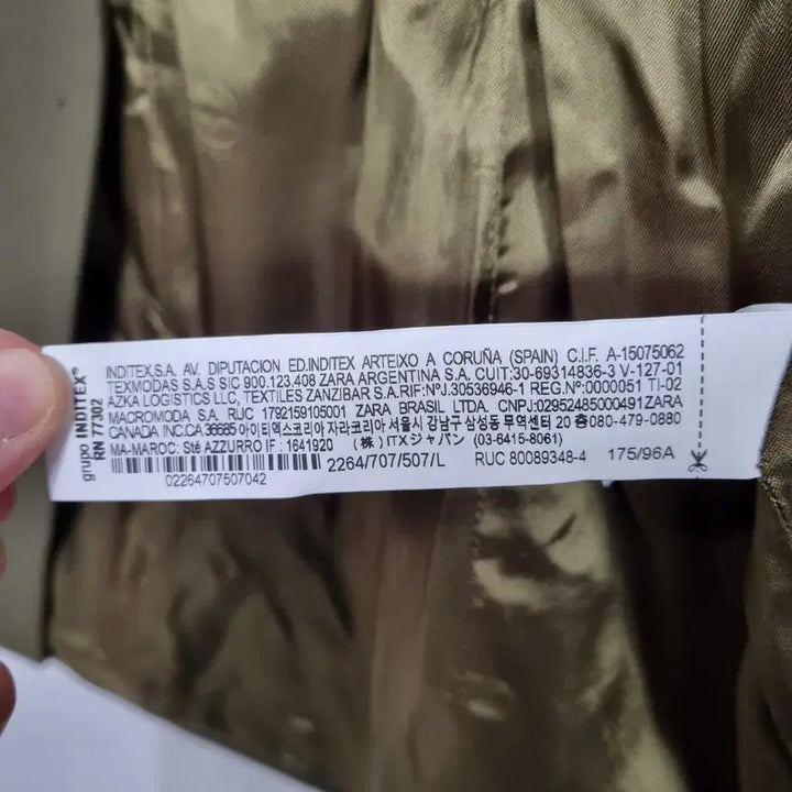 [BUNJANG] ZARA Back Slit Jacket (Women&
