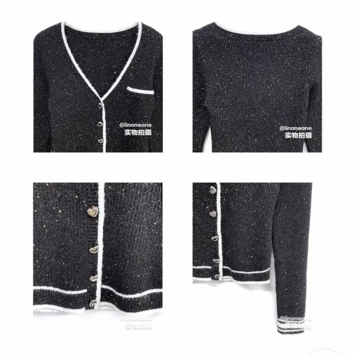 [BUNJANG] Chanel Style Knit Two-Piece Set / 샤ㄴst 니트 투피스