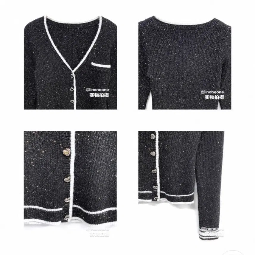 [BUNJANG] Chanel Style Knit Two-Piece Set / 샤ㄴst 니트 투피스