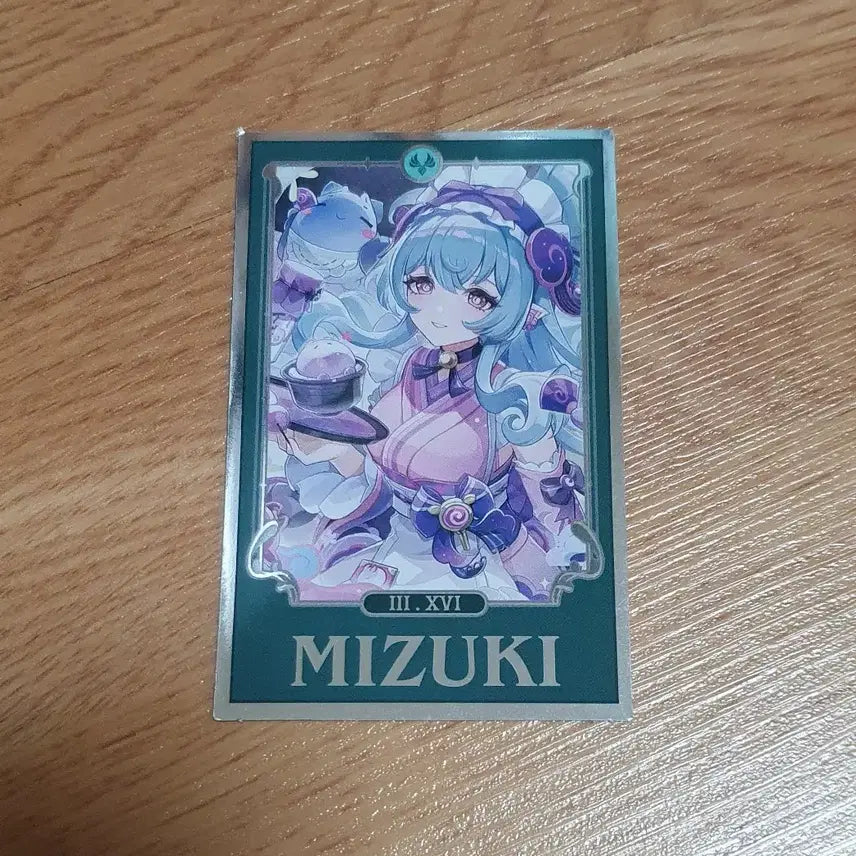 [BUNJANG] HoYoLand Mizuki Photocard / 원신 2025호요랜드 점괘 포토카드 미즈키
