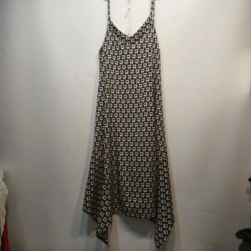 [BUNJANG] Summer Pattern Cami Long Dress / 패턴 끈나시 롱 원피스80~85사이즈 여름   63165