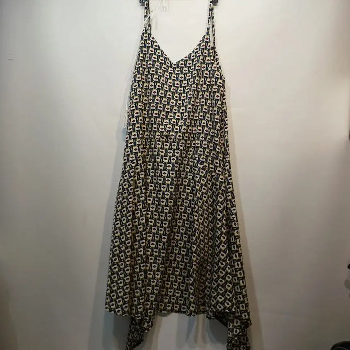 [BUNJANG] Summer Pattern Cami Long Dress / 패턴 끈나시 롱 원피스80~85사이즈 여름   63165