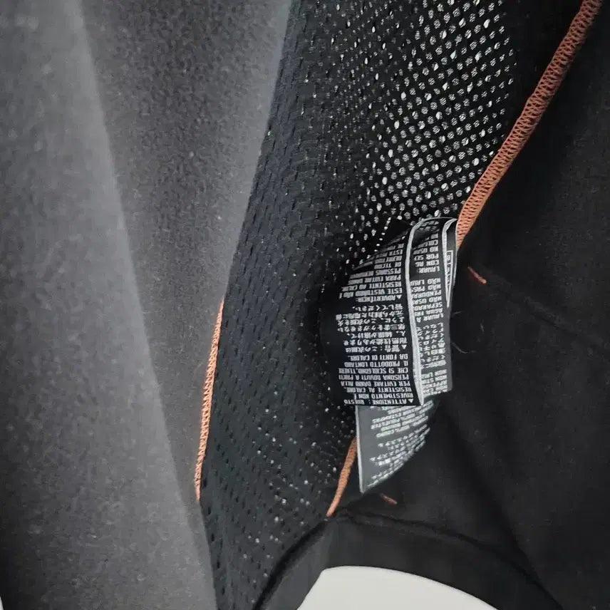 [BUNJANG] Harley Davidson Black Mesh Detail Hooded Zip-Up Jacket / 할리데이비슨 블랙 후드 집업 자켓