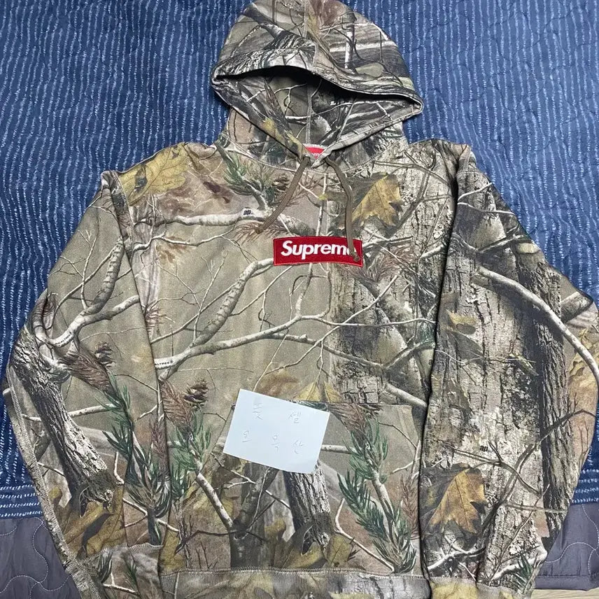 [BUNJANG] Supreme Box Logo Hoodie Sweatshirt Real Tree AP Camo / 슈프림 박스로고 후드 스웨트셔츠 리얼트리 AP 카모 - 25FW