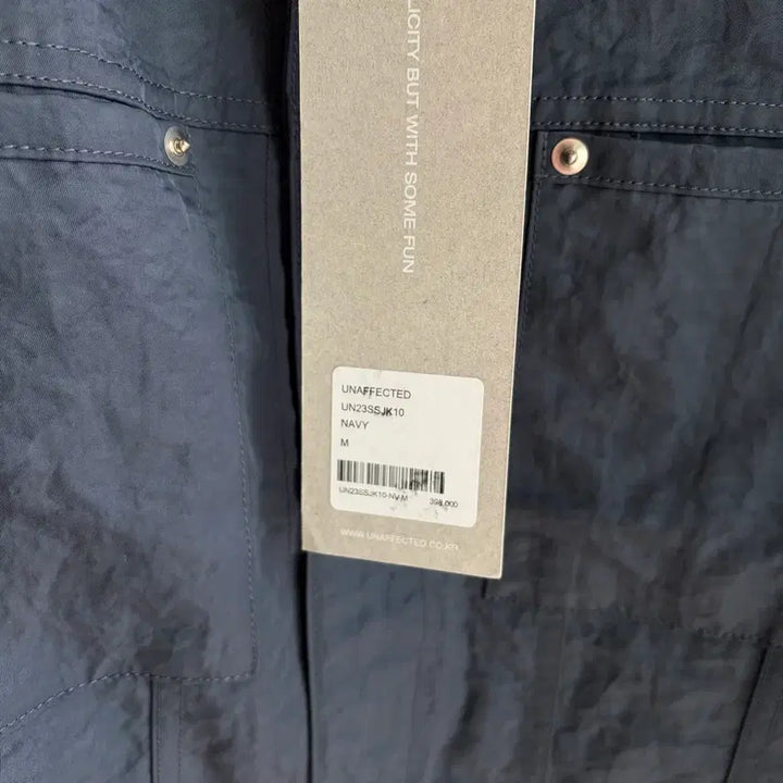 [BUNJANG] Unaffected Trucker Jacket (Navy) / 새상품(M)언어펙티드 트러커 자켓 네이비