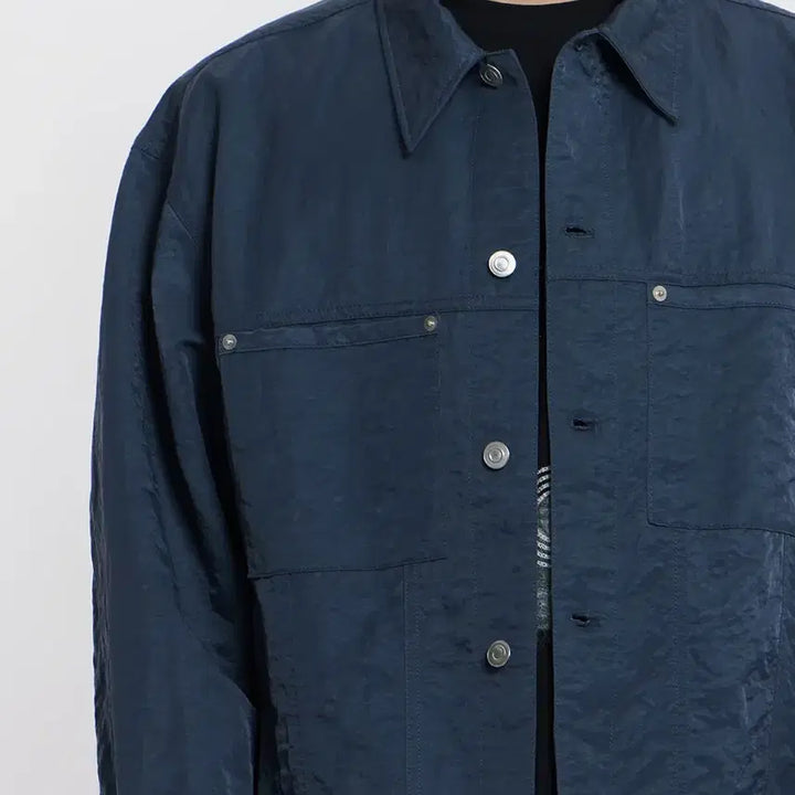 [BUNJANG] Unaffected Trucker Jacket (Navy) / 새상품(M)언어펙티드 트러커 자켓 네이비