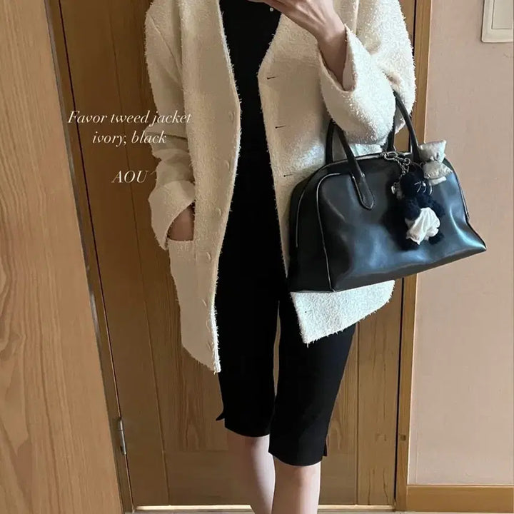 [BUNJANG] All of Us Adelio Tweed Jacket / 올오브어스 아델리오 favor 트위드 자켓
