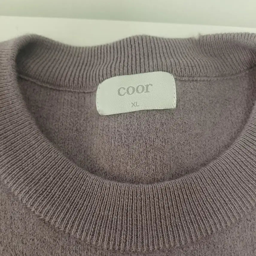 [BUNJANG] COOR Oversized Top-Fill Knit Sweater (Dusty Purple) / 쿠어(COOR) 탑필 오버핏 니트 (더스티 퍼플)/