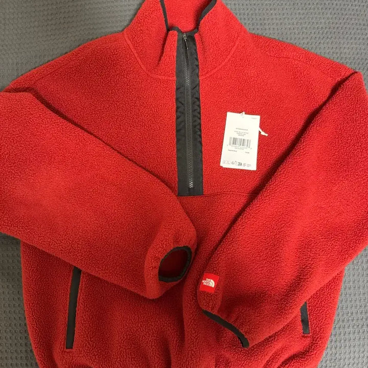 [BUNJANG] The North Face Red Box Fleece Pullover Red / [M] 노스페이스 레드박스 플리스 풀오버 레드
