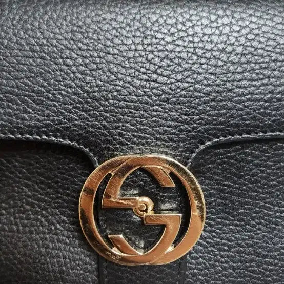[BUNJANG] Gucci Interlocking GG Small Chain Shoulder Bag / 구찌 인터로킹 GG 스몰 체인 숄더백