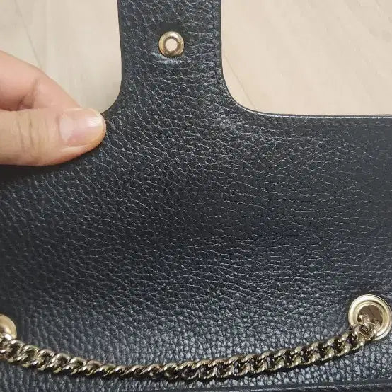 [BUNJANG] Gucci Interlocking GG Small Chain Shoulder Bag / 구찌 인터로킹 GG 스몰 체인 숄더백