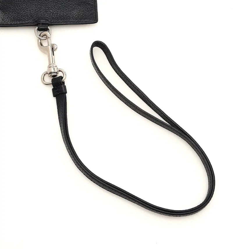 [SOLD OUT] 발렌시아가 스트랩 카드 홀더 블랙