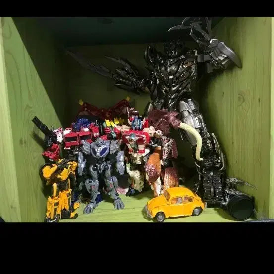 [BUNJANG] Transformer Robot Figure Set / 트랜스포머 로봇 피규어 세트
