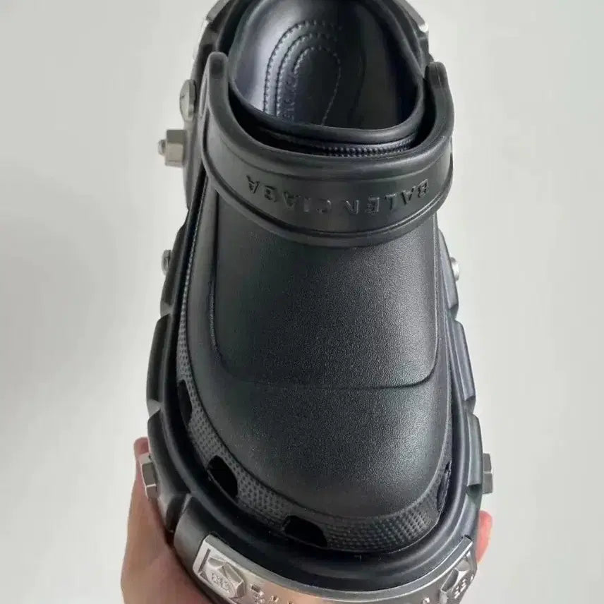 [BUNJANG] Balenciaga x Crocs Platform Black / 발렌시아가 x 크록스 플랫폼 블랙