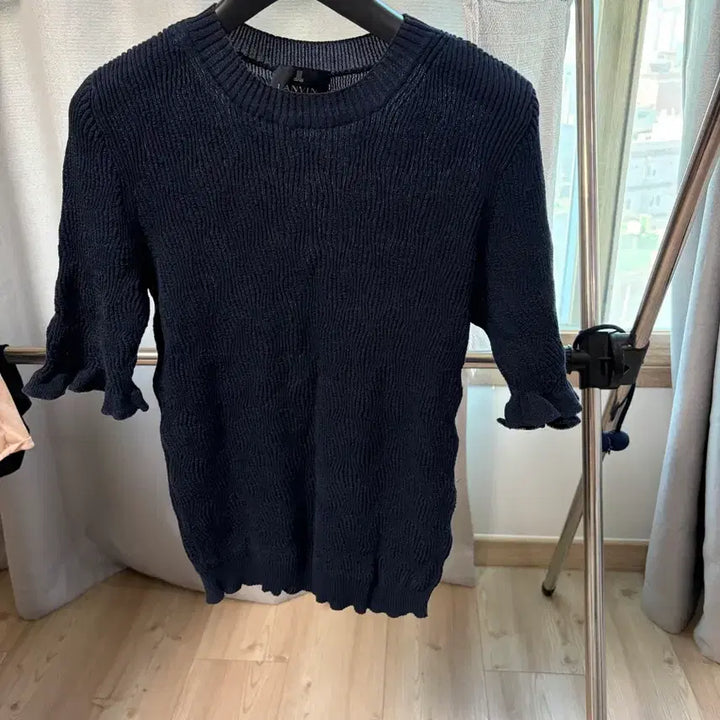 [BUNJANG] LANVIN Wave Pattern Knit Sweater / LANVIN 랑방 물결무니 니트