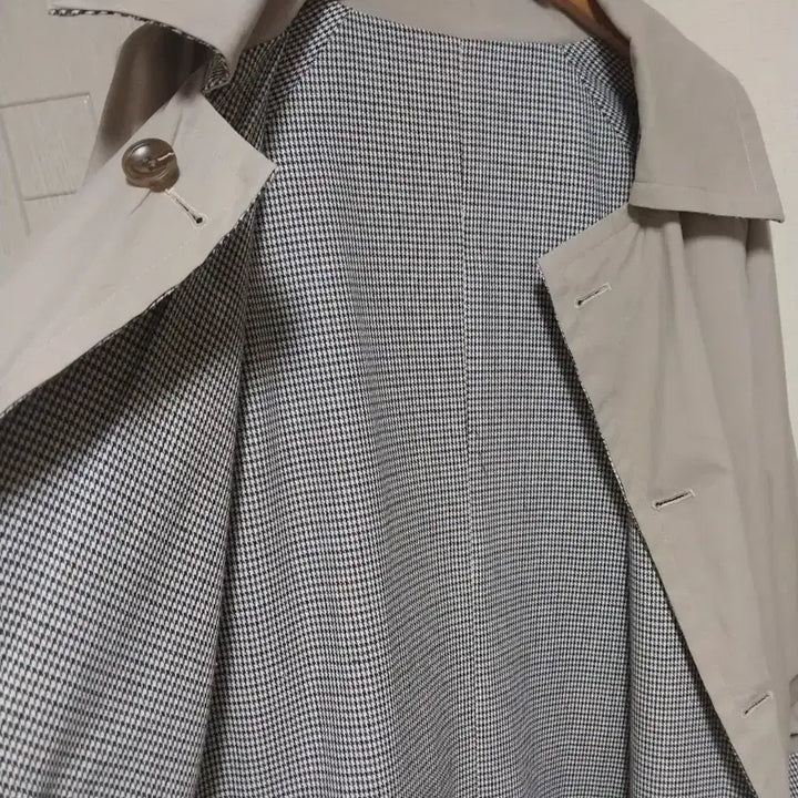 [BUNJANG] Long Trench Coat - Gray / 선물받은 롱트렌치 코트 이뻐요 거의 새거급