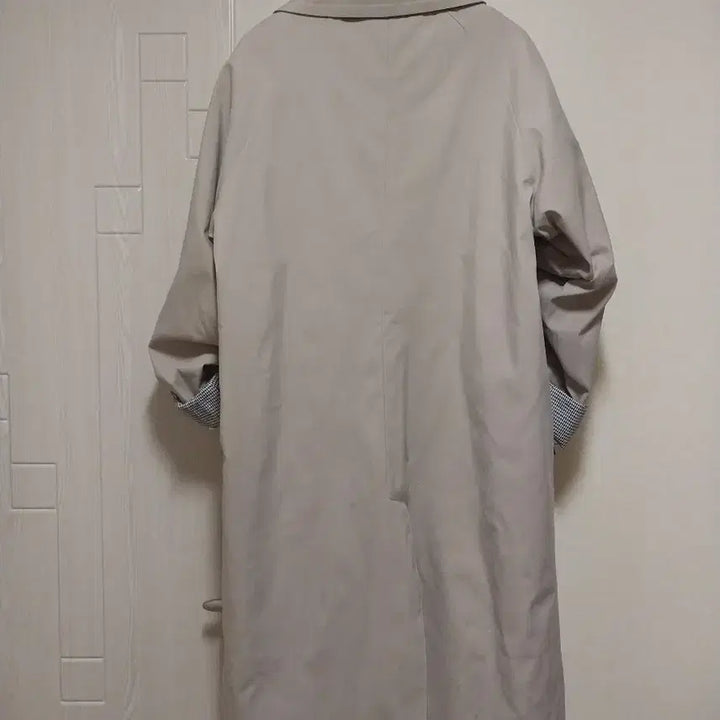[BUNJANG] Long Trench Coat - Gray / 선물받은 롱트렌치 코트 이뻐요 거의 새거급