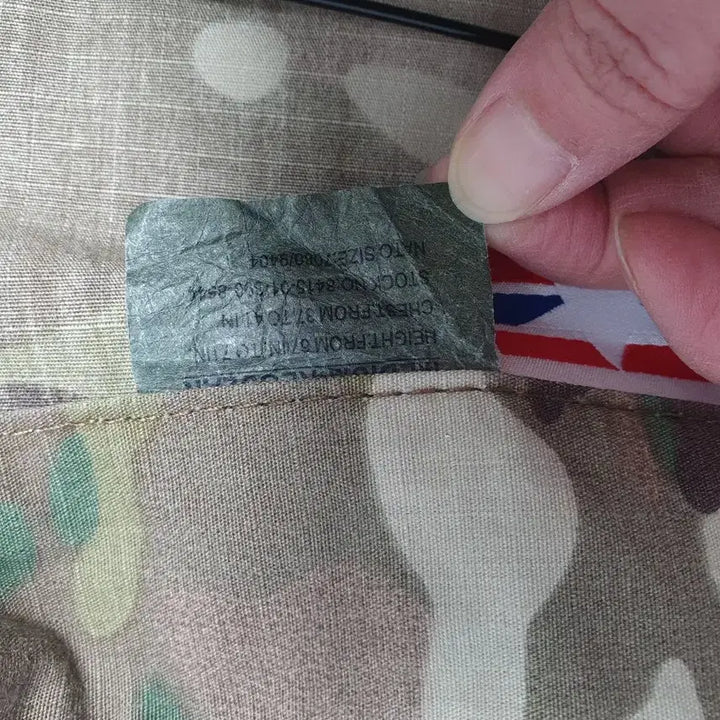 [BUNJANG] Propper Battle Rip Multicam Military Jacket / 프로퍼 전투복 배틀립 멀티캠 미군 상의 밀리터리 자켓