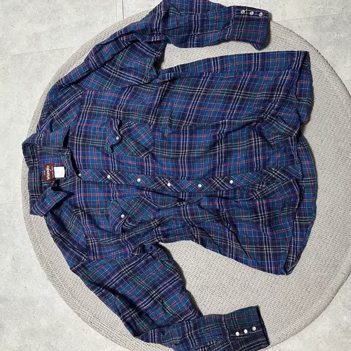 [BUNJANG] Wrangler Western Shirt / 랭글러 웨스턴 셔츠