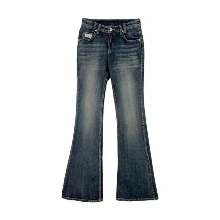[BUNJANG] Y2K Low-Rise Bootcut Jeans / y2k 로우라이즈 부츠컷 청바지