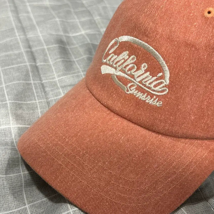 [BUNJANG] HOMERUN California Ball Cap - Orange / HOMERUN CAP 캘리포니아 볼캡 오렌지