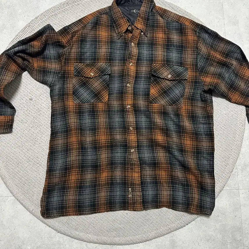 [BUNJANG] Vintage Checkered Shirt / 체크셔츠