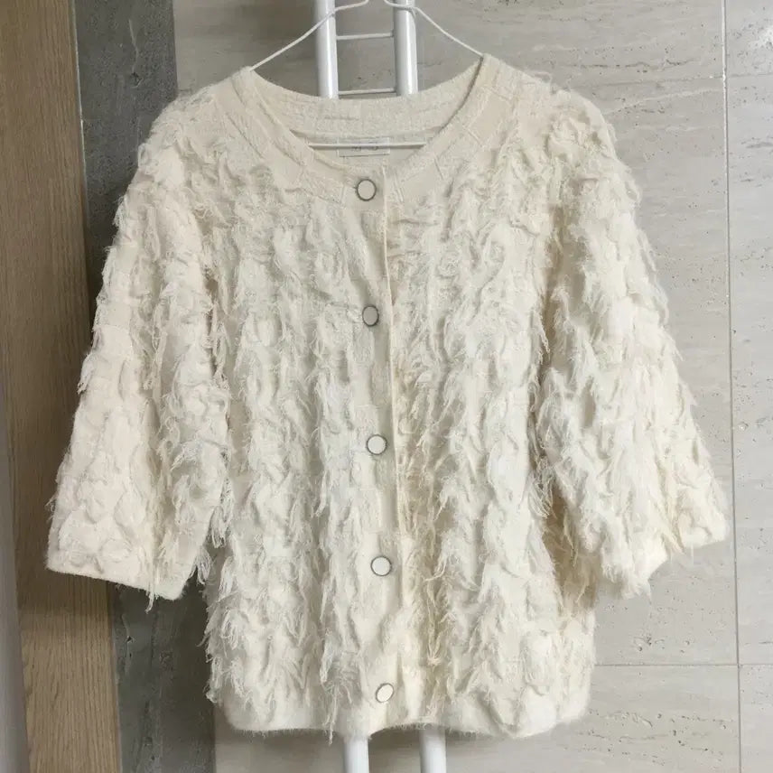 [BUNJANG] SJSJ Wool Button Cardigan (Size 90) / SJSJ 에스제이 22 단추 울 가디건 90
