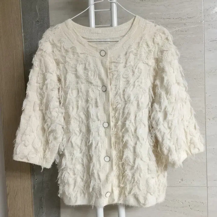 [BUNJANG] SJSJ Wool Button Cardigan (Size 90) / SJSJ 에스제이 22 단추 울 가디건 90