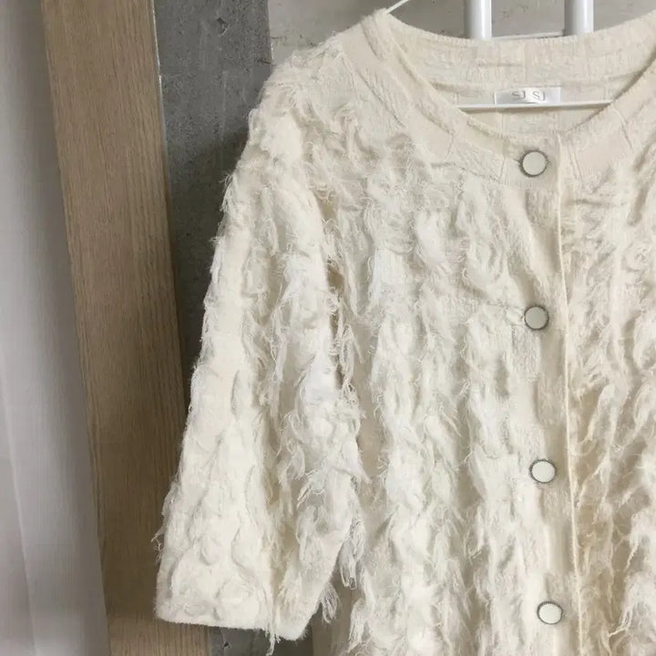 [BUNJANG] SJSJ Wool Button Cardigan (Size 90) / SJSJ 에스제이 22 단추 울 가디건 90